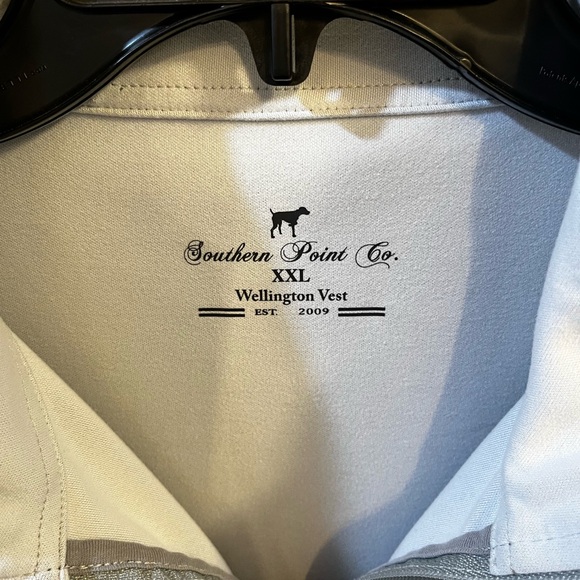 Southern Point Co. Sleeveless Wellington Vest Dark Gray Size XXL - Picture 2 of 5